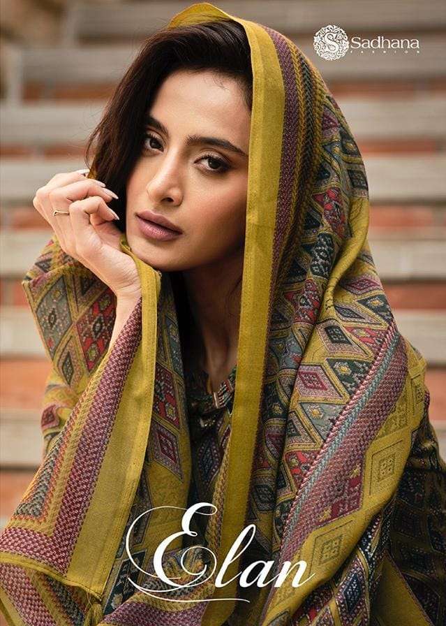 ELAN BY SADHANA FASHION 101 TO 110 SERIES JAAM SILK WOEK