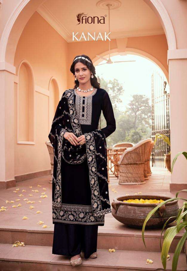 KANAK BY FIONA 51381 TO 51386 SERISE GEORGETTE WITH EMBROIDERY DRESSES