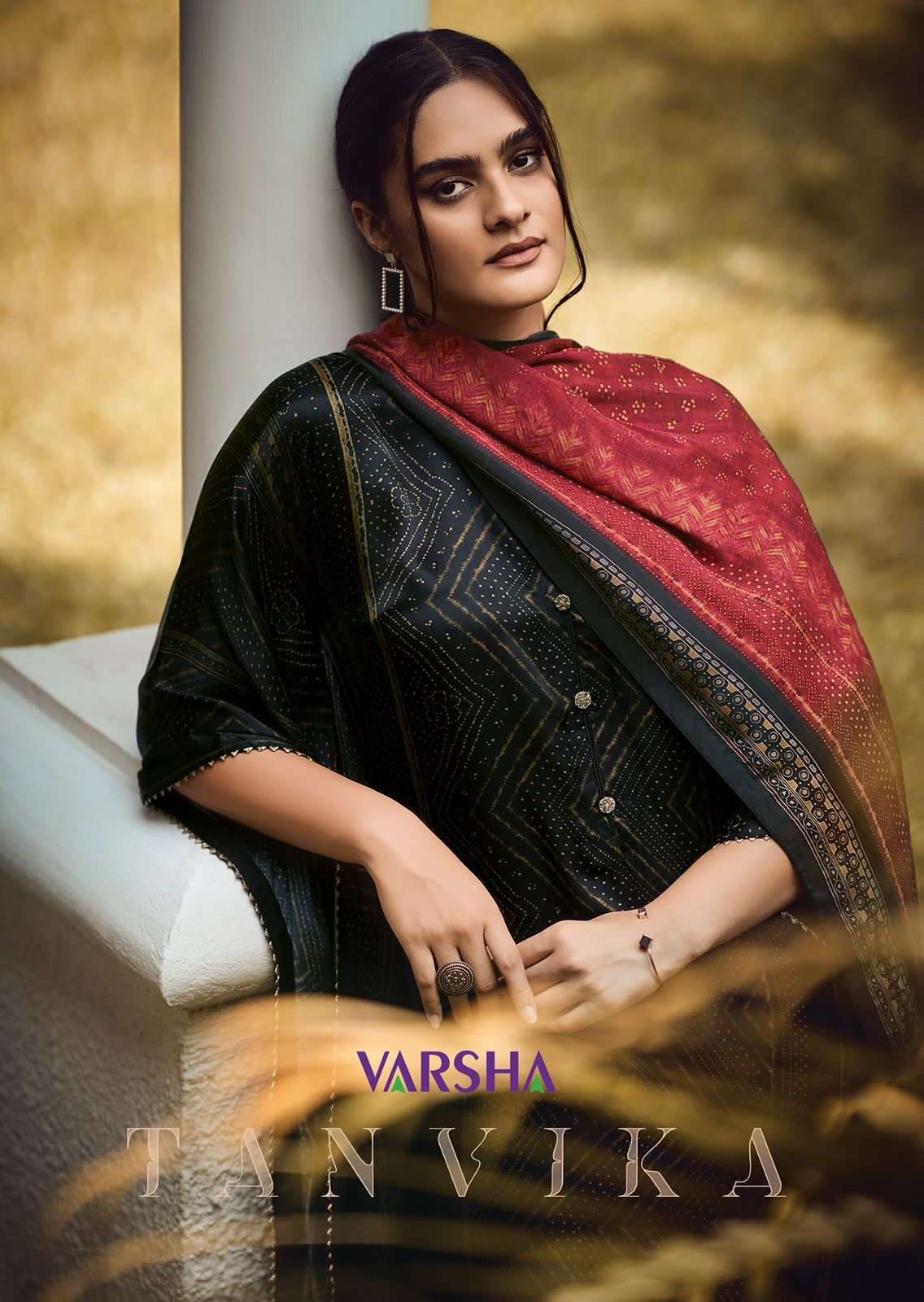  TANVIKA BY VARSHA 01 TO 14 FENCY  DIGITAL PRINTED WORK DRESSES