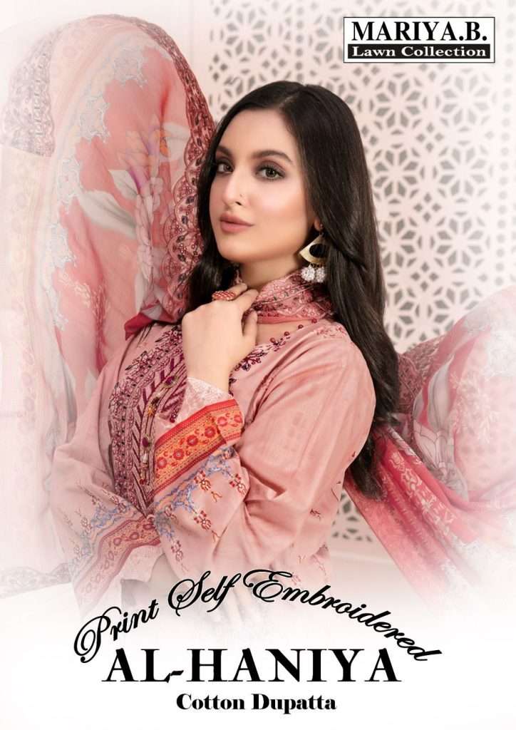 AL-HANIYA BY AQSAWHOLESALE 1001 TO 1004 SERIES COTTON EMBROIDERY DRESSES