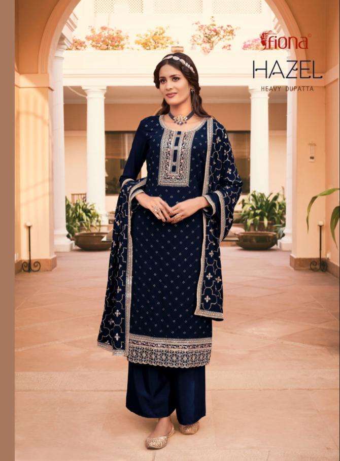 HAZEL BY FIONA 51431 TO 51434 SERIES REAL GEORGETTE WITH HEAVY EMBROIDERY WORK DRESSES