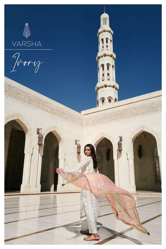 IVORY BY VARSHA 01 TO 03 SERIES COTTON EMBROIDERY PAKISTANI DRESSES