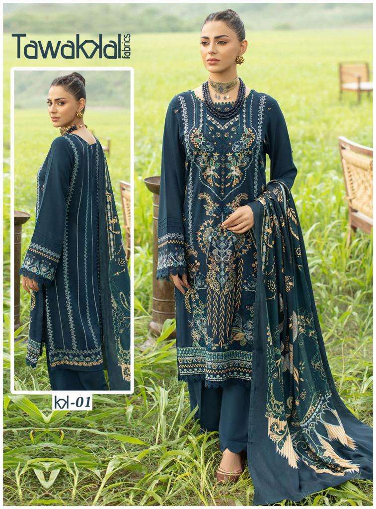 MEHROZ BY TAWAKKAL FABRICS 01 TO 10 SERIES COTTON PRINT PAKISTANI DRESS MATERIAL