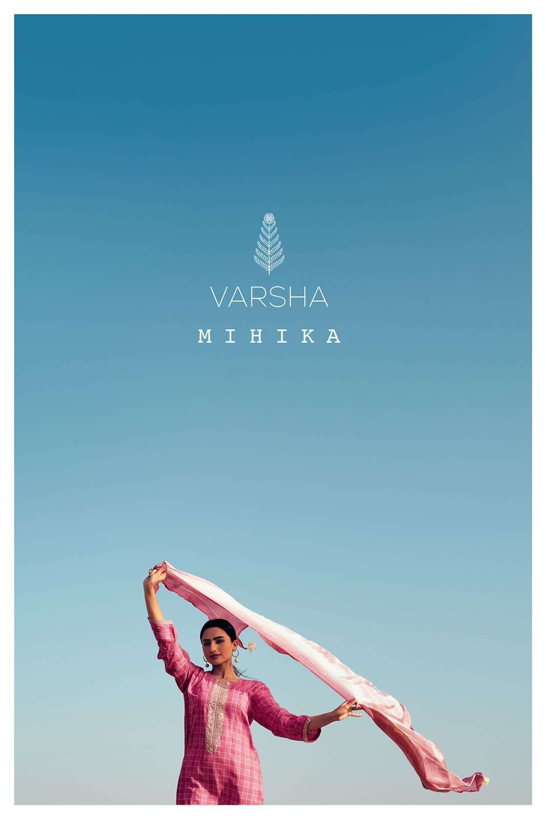 MIHIKA BY VARSHA 01 TO 04 SERIES COTTON EMBROIDERED DRESSES