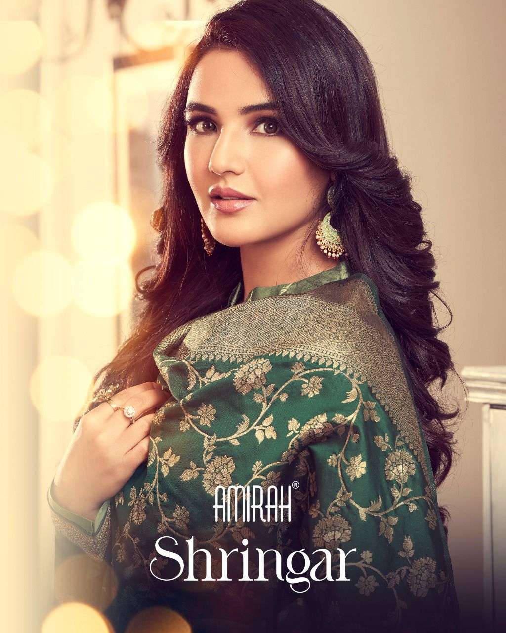 SHRINGAR BY AMIRAH 16051 TO 16056 SERIES HEAVY SATIN SILK WITH EMBROIDERY WORK DRESSES