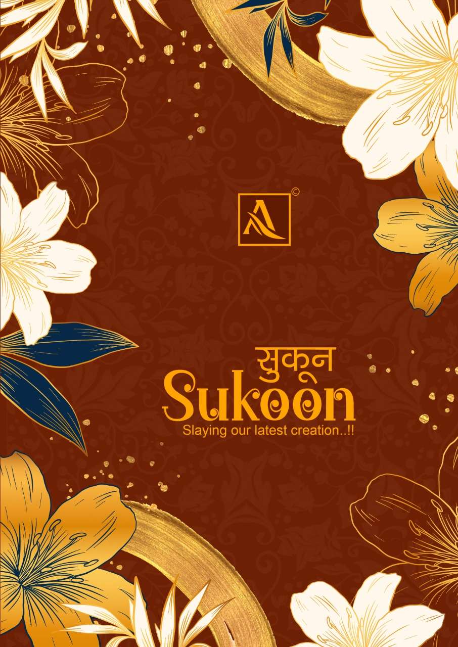 SUKOON BY ALOK SUITS 1006-001 TO 1006-008 SERIES ZAM PRINT FANCY EMBROIDERY WITH DIAMOND WORK  DRESS...