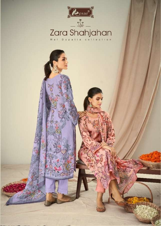 ZARA SHAHJAHAN BY KESAR 133001 TO 133008 SERIES LAWN PAKISTANI PRINT DRESSES