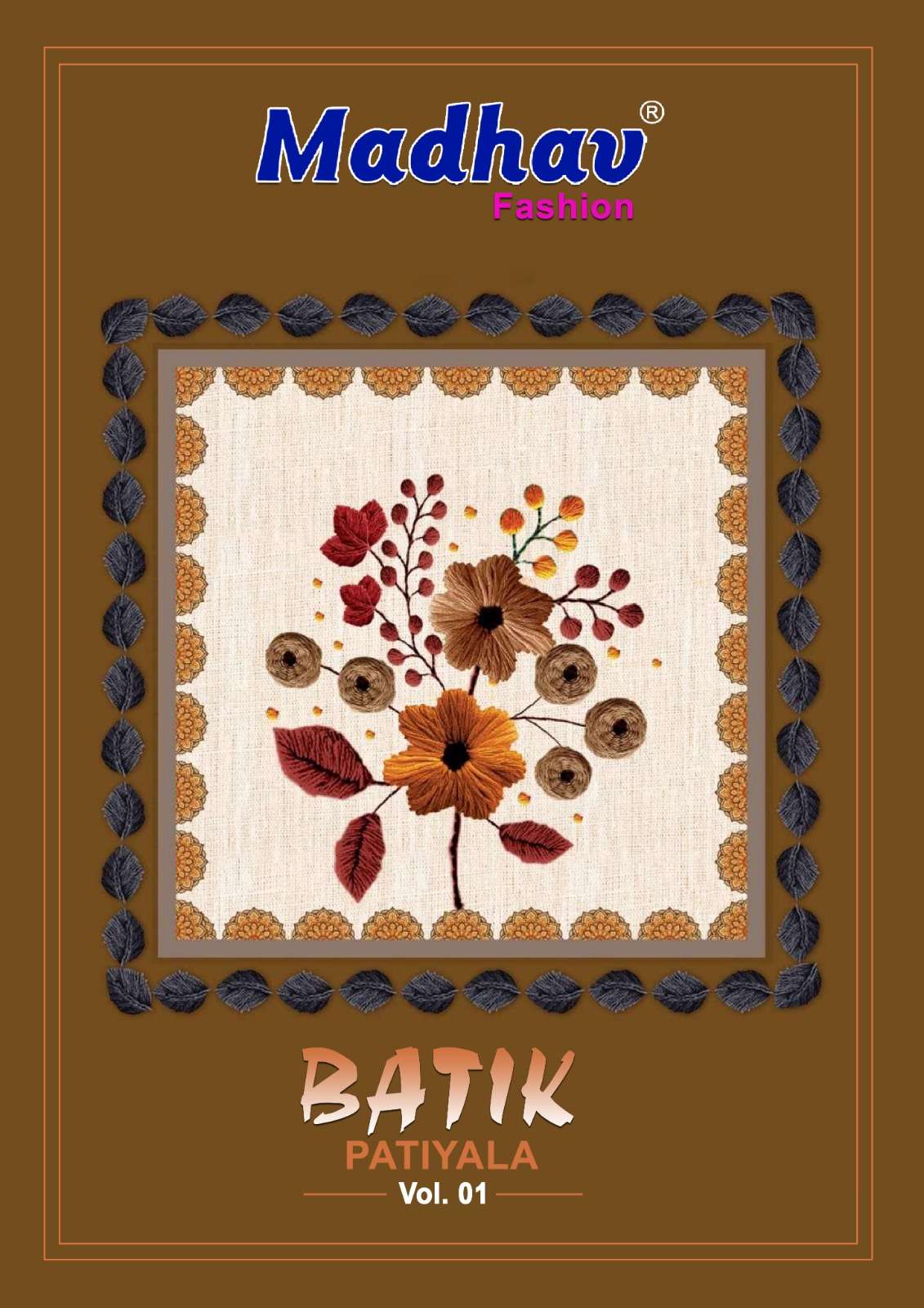 BATIK PATIYALA VOL-1 BY MADHAV FASHION 1001 TO 1010 SERIES COTTON PRINT PATIYALA SUITS