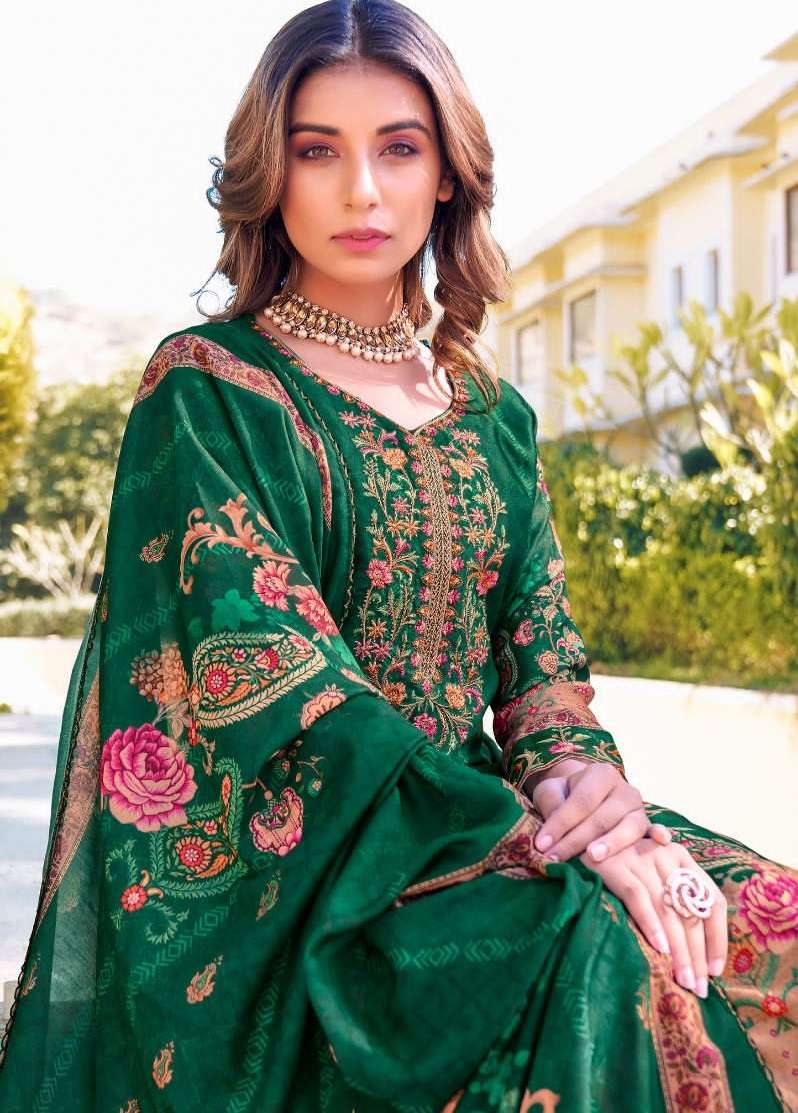 IBADAT BY TANISHK FASHION 5401 TO 5408 SERIES CAMBRIC COTTON EMBROIDERY PAKISTANI DRESSES