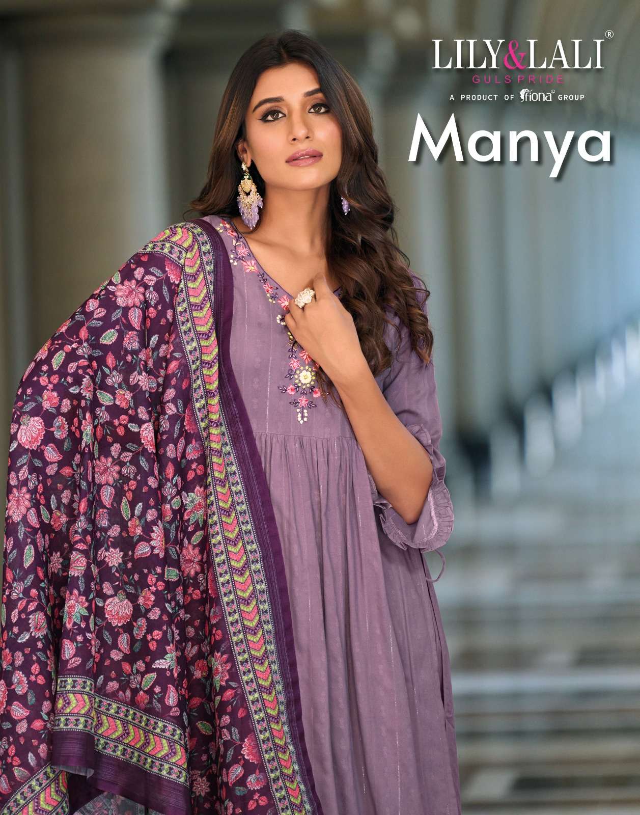 MANYA BY LILY & LALI 11401 TO 11406 SERIES VISCOSE RAYON EMBROIDERY STITCHED DRESSES