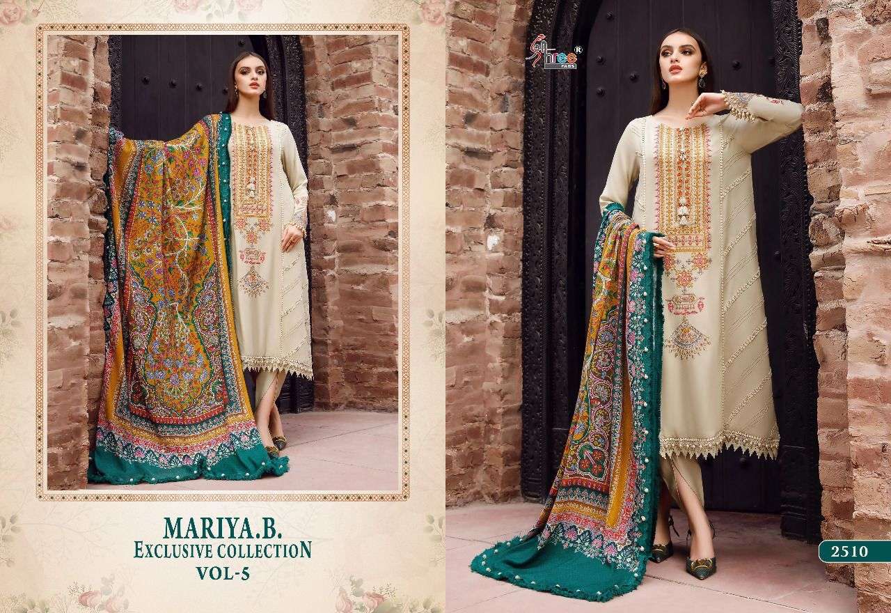 MARIA B 2510 HIT DESIGN BY SHREE FABS RAYON COTTON EMBROIDERY PAKISTANI DRESS