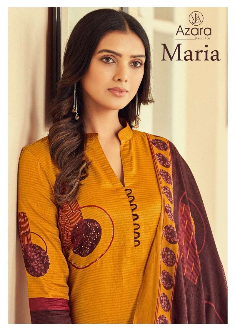 MARIA BY RADHIKA FASHION 54001 TO 54006 SERIES JAM COTTON EMBROIDERY DRESSES