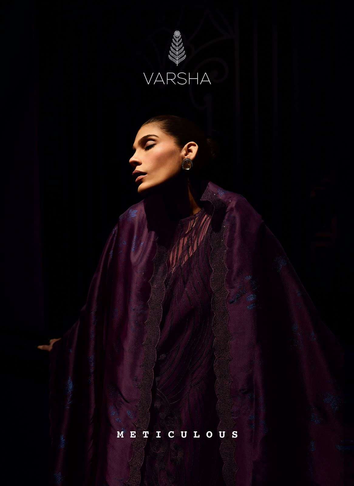 METICULOUS BY VARSHA 01 TO 02 SERIES FANCY NET HEAVY WORK PAKISTANI SUITS