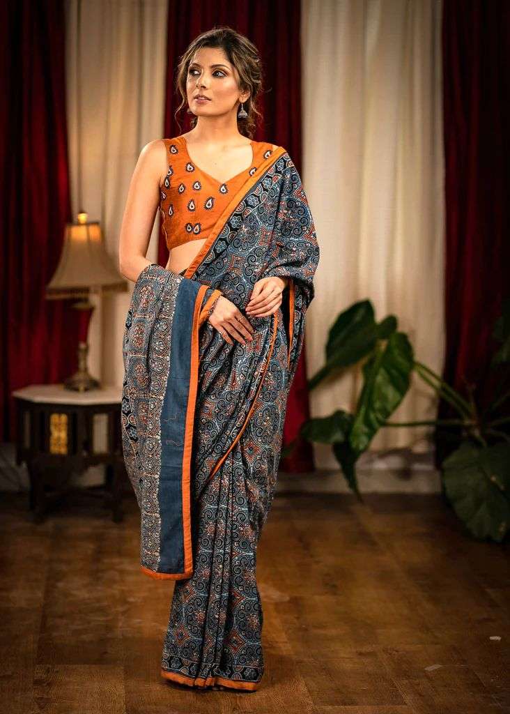 NT-464 HIT DESIGN BY AQSAWHOLESALE COTTON SILK PRINT SAREE