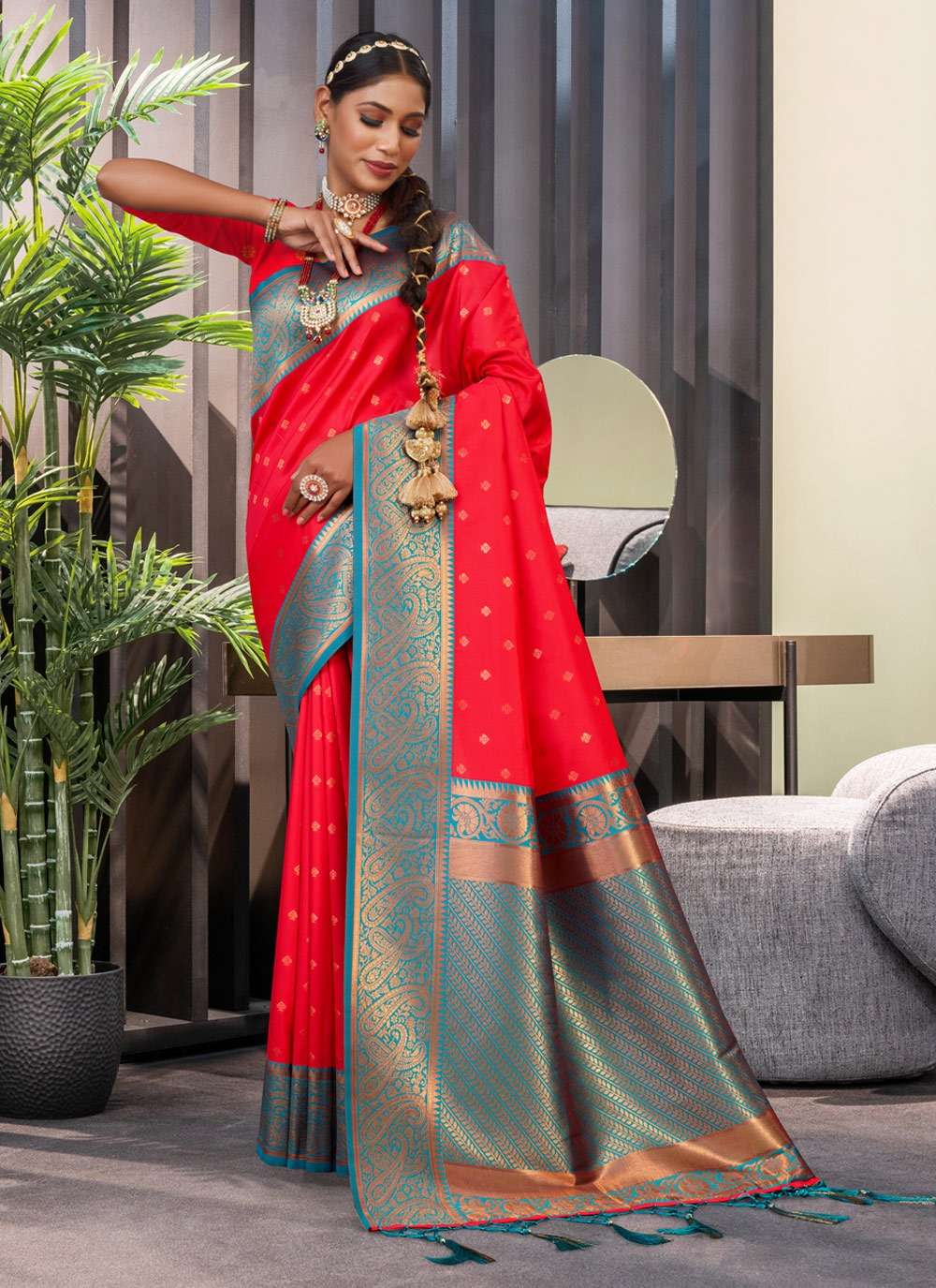 SILK N SILK BY BUNAWAT 14001 TO 14006 SERIES SILK DESIGNER COLOURFULL SAREES