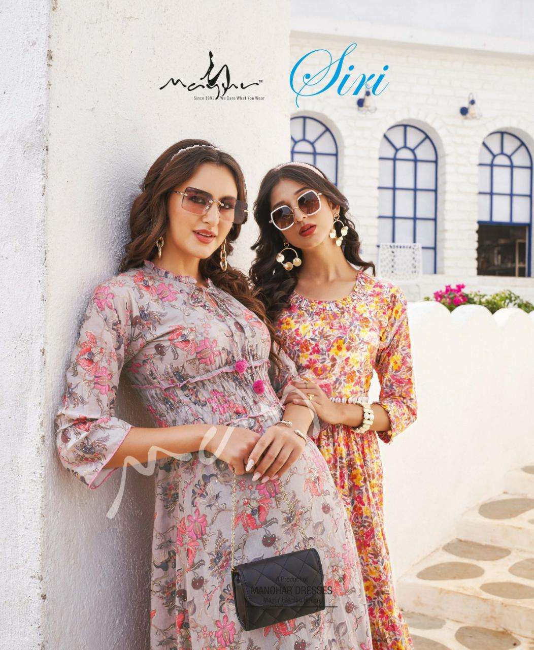 SIRI BY MAYUR 01 TO 04 SERIES HEAVY COTTON MULL PRINT WORK GOWNS