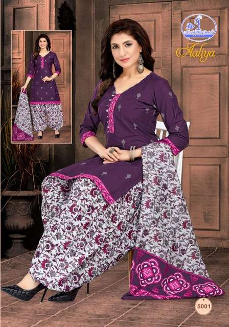 AALIYA VOL-5 BY MISS WORLD CHOICE 5001 TO 5010 SERIES PURE COTTON PRINT DRESSES