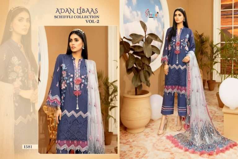 ADAN LIBAAS HIT DESIGNS BY SHREE FABS PURE COTTON EMBRODIERY PAKISTANI DRESSES