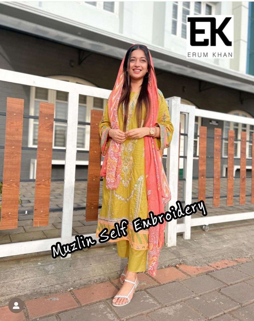 ERUM HIT DESIGN BY MEHBOOB TEX CAMBRIC COTTON EMBROIDERY PAKISTANI DRESS