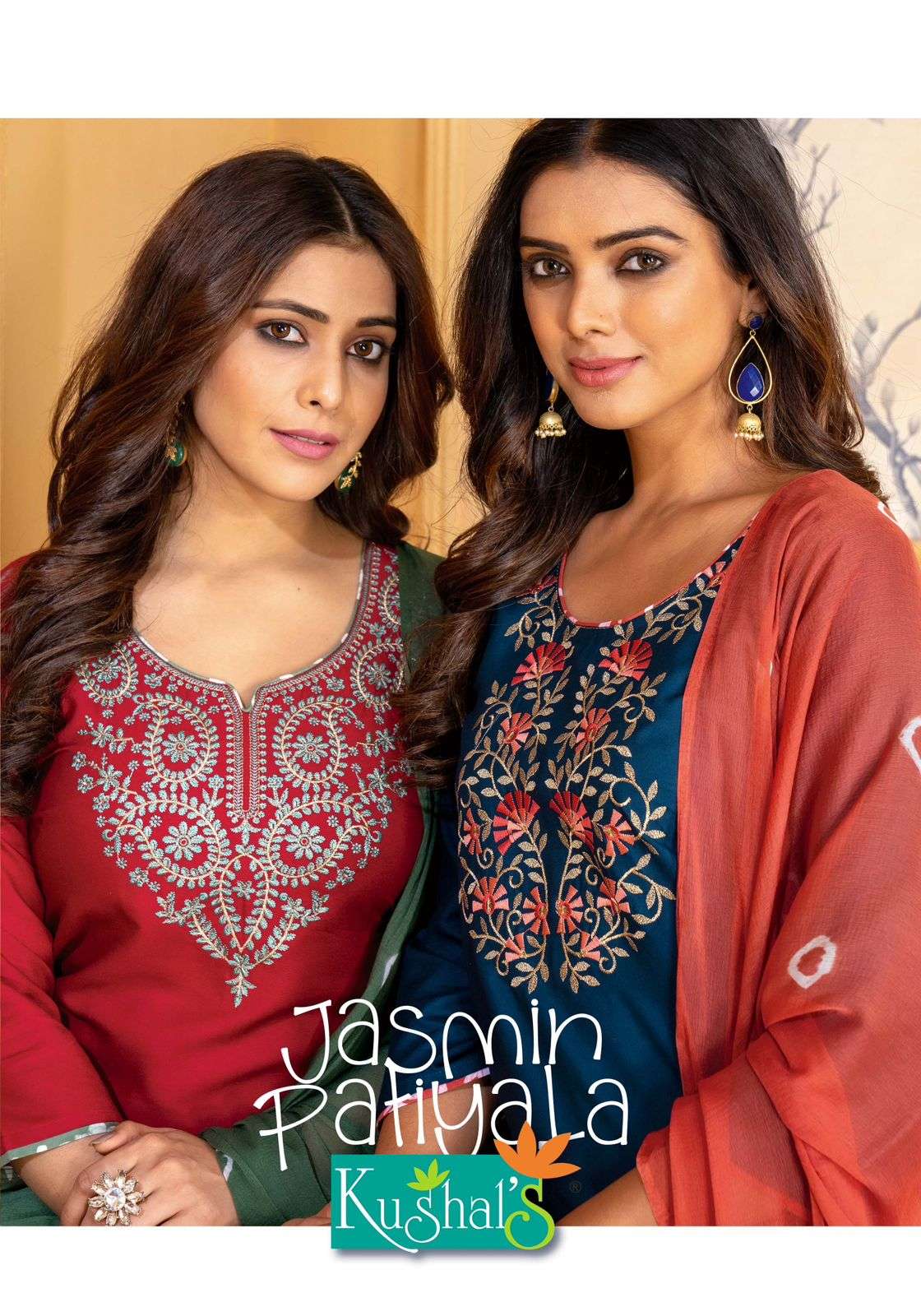 KUSHAL JASMIN PATIYALA BY AQSAWHOLESALE 22301 TO 22310 SERIES RAYON STITCHED DRESSES