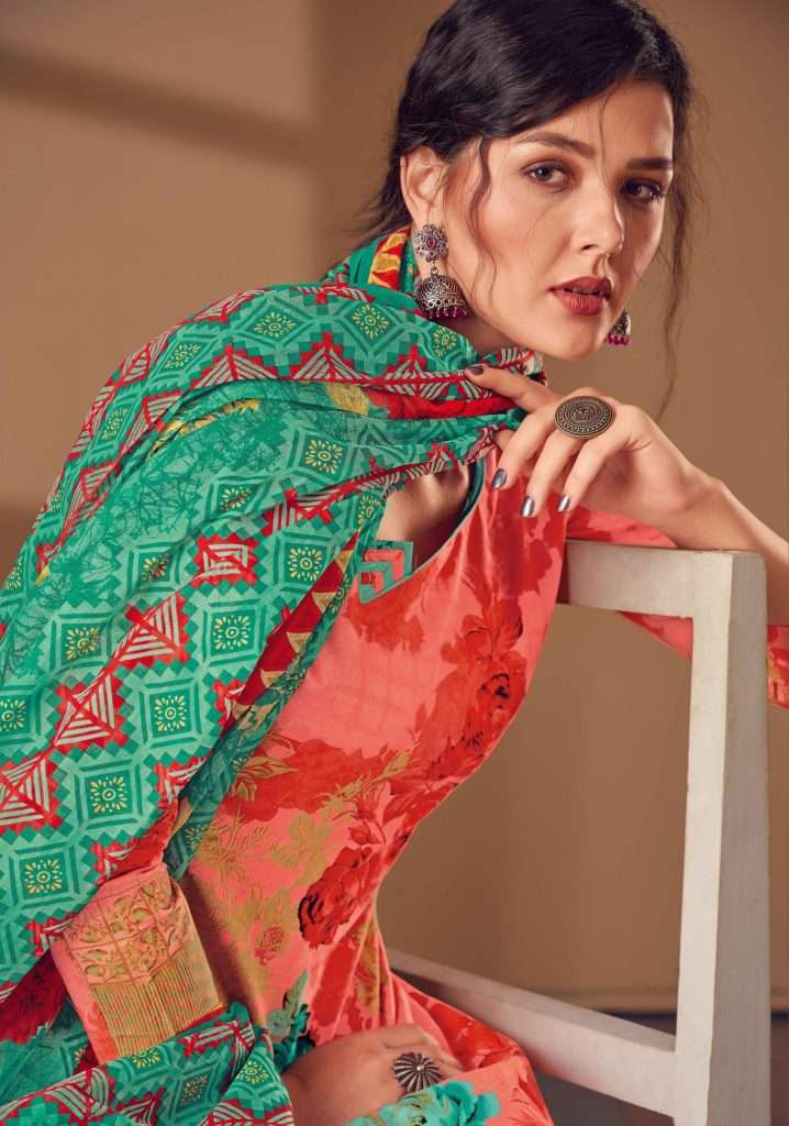 LATIKA VOL-2 BY AQSAWHOLESALE 2001 TO 2012 SERIES PURE COTTON PRINT DRESSES