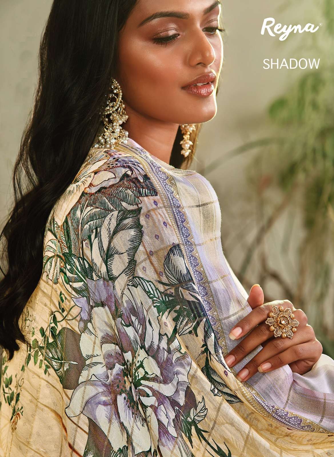 SHADOW BY REYNA 971 TO 976 SERIES PURE GEORGETTE HAND WORK DRESSES