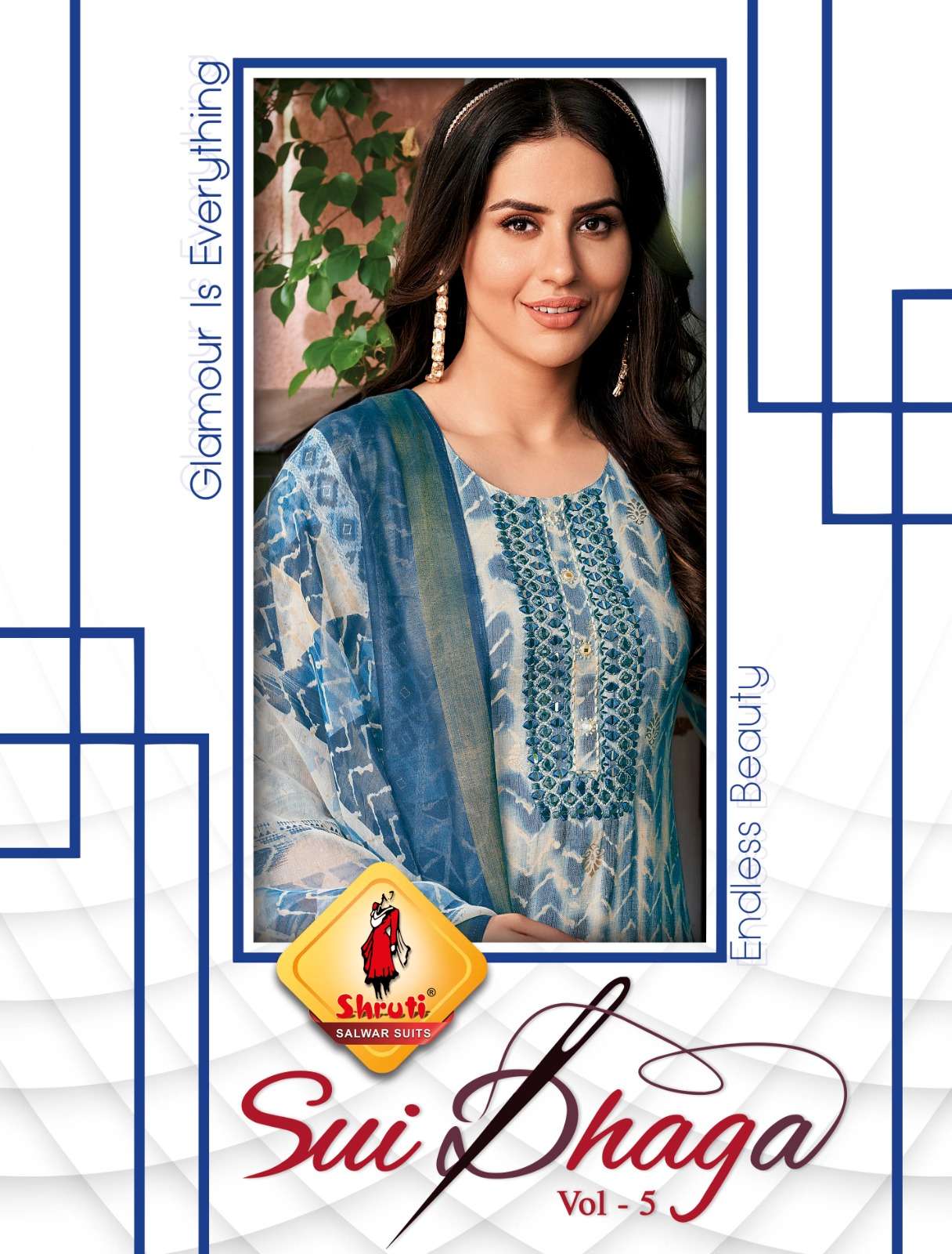 SUI DHAGA VOL-5 BY SHRUTI SUITS RAYON SLUB MIRROR WORK STITCHED DRESSES