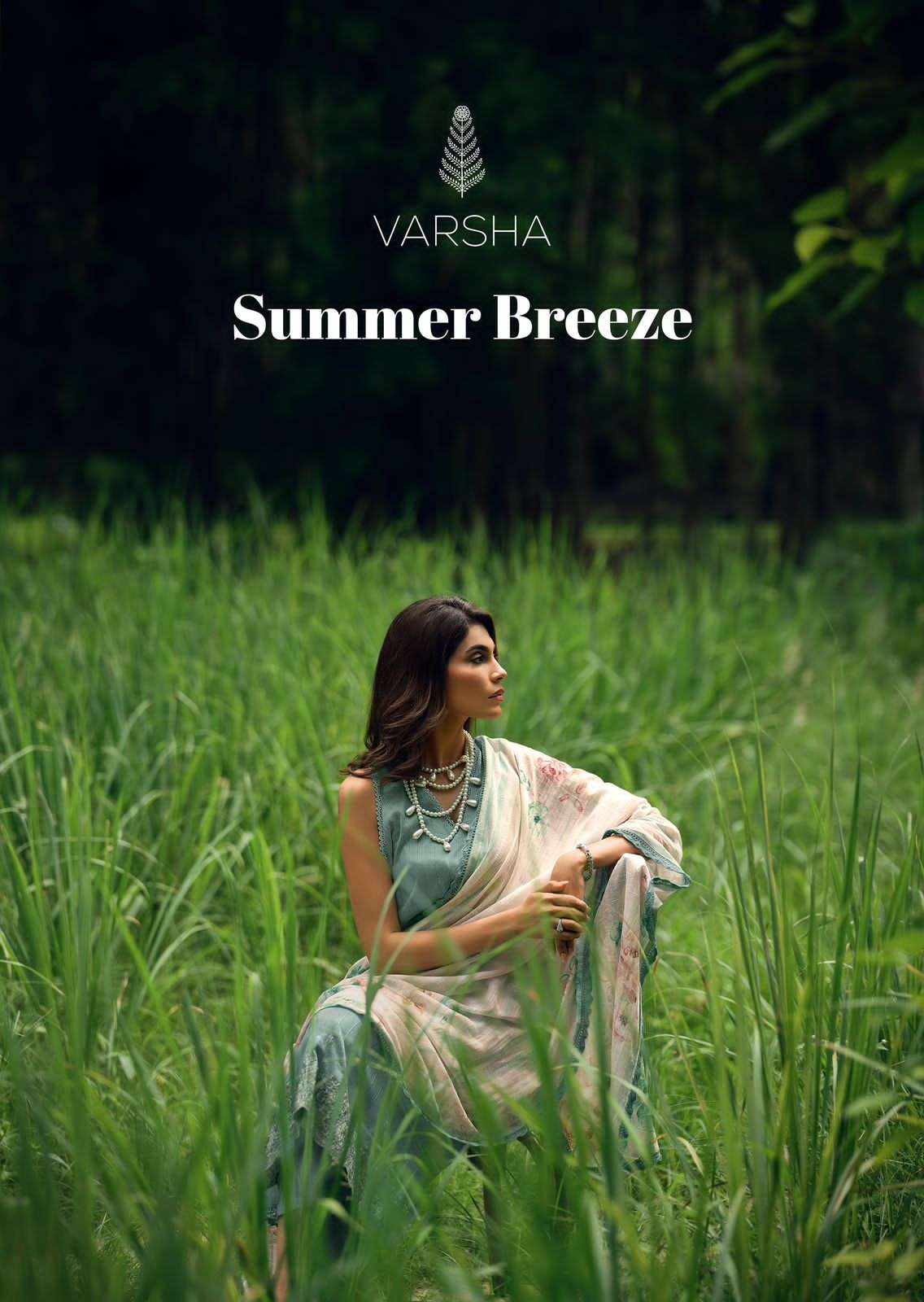 SUMMER BREZE BY VARSHA 01 TO 04 SERIES MUSLIN EMBROIDERY PAKISTANI DRESSES