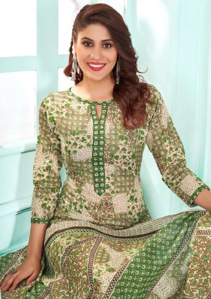 AAROHI VOL-3 BY GANESH JI 2001 TO 2012 SERIES HEAVY COTTON PRINT DRESS MATERIALS