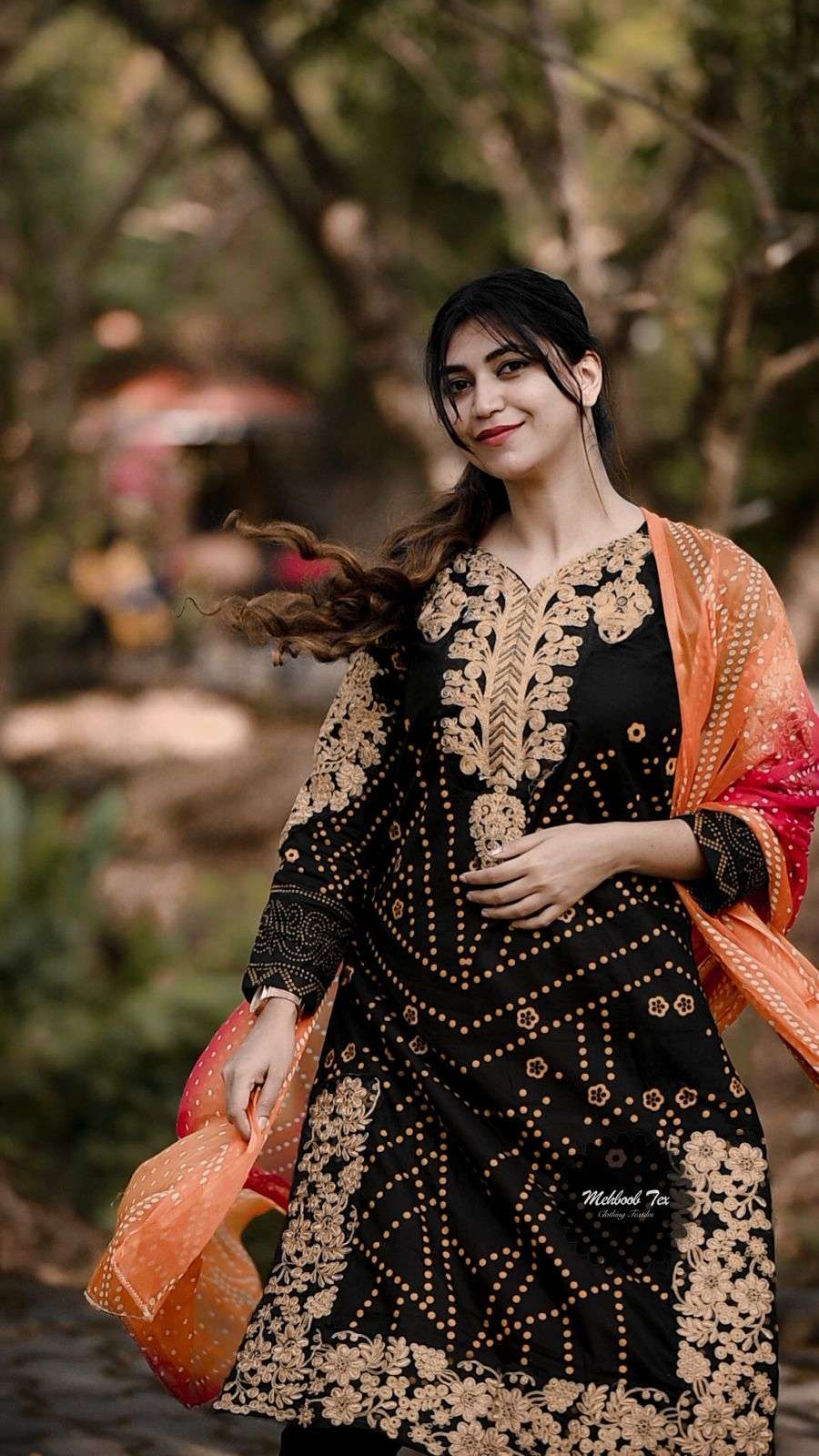 BANDHANI VOL-1 BY MEHBOOB TEX PURE COTTON EMBROIDERY PAKISTANI DRESS