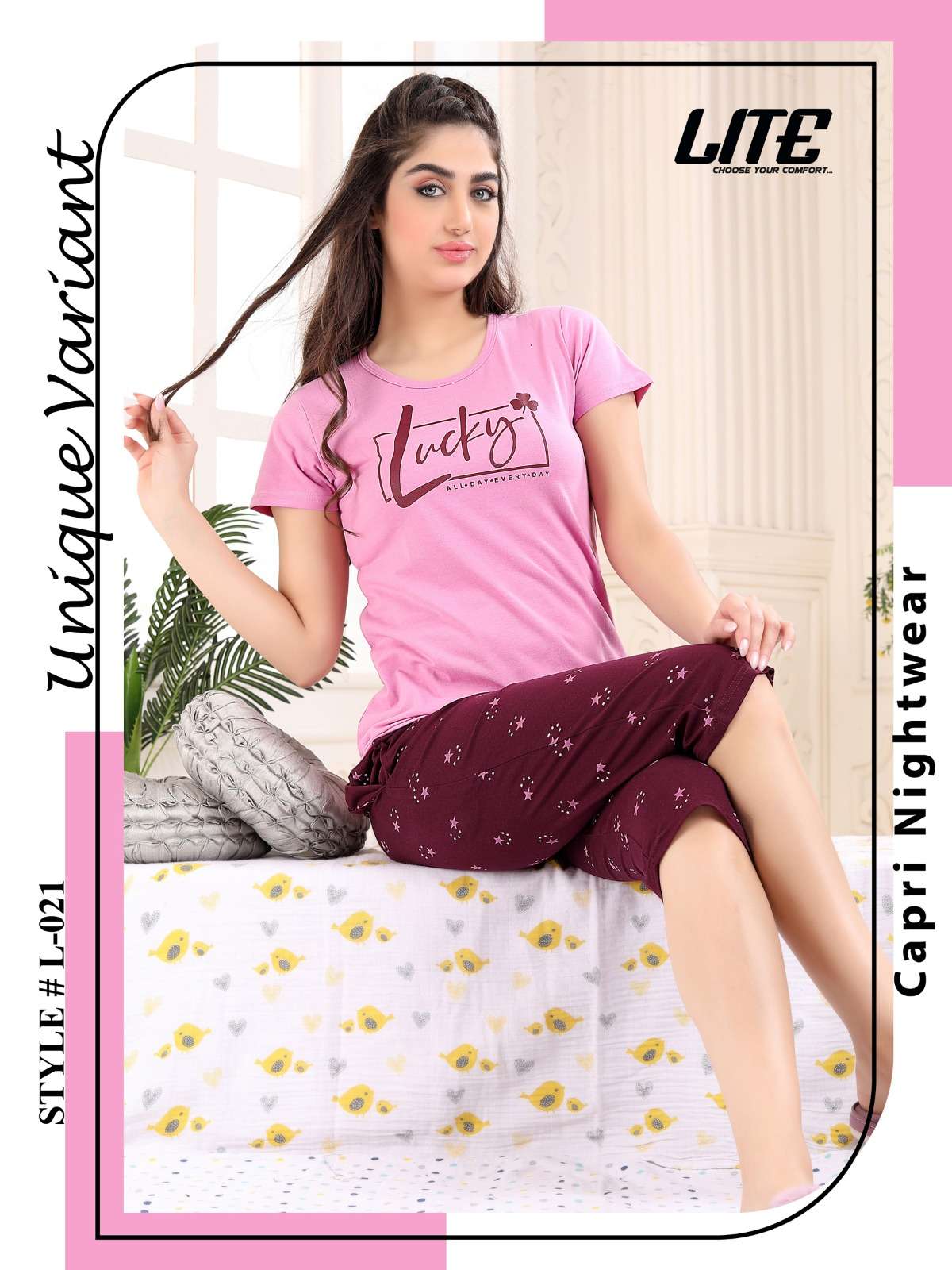 DAISY VOL-2 BY AQSAWHOLESALE PURE HOSEIRY COTTON PRINT NIGHT SUITS