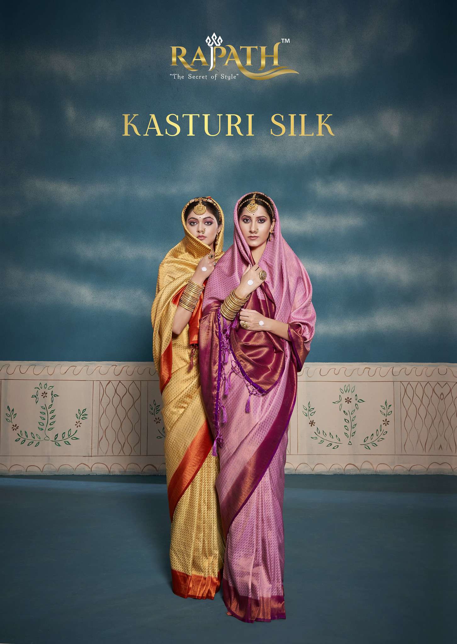 KASTURI SILK BY RAJPATH 144001 TO 144006 SERIES SOFT KANJIVARAM SILK SAREES