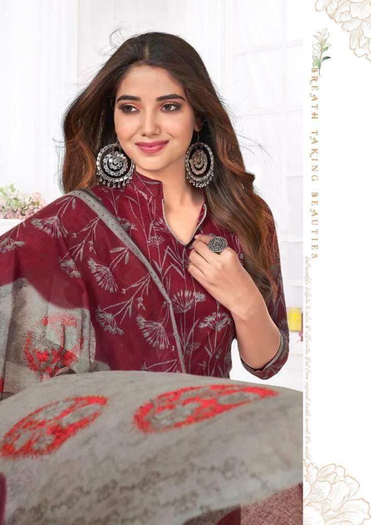 KESHAR GULABO VOL-2 BY AQSAWHOLESALE 2001 TO 2010 SERIES COTTON PRINT DRESSES