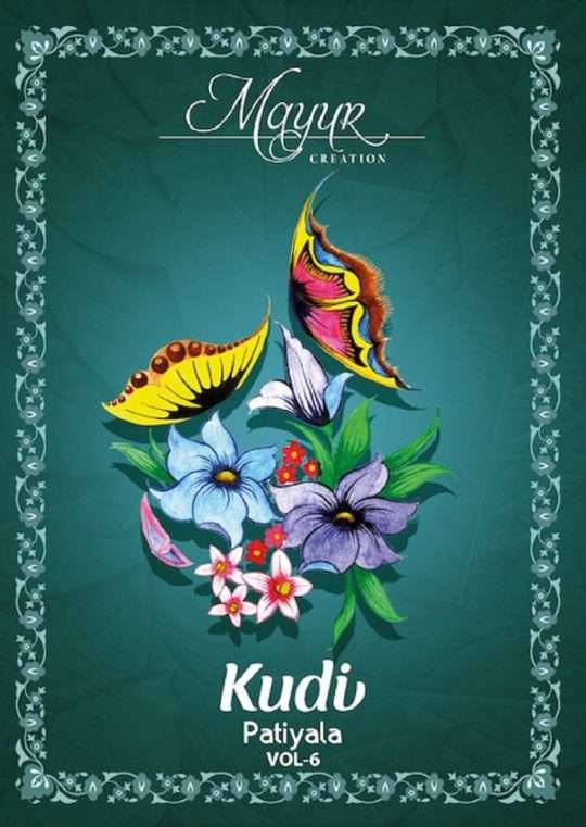 KUDI PATIYALA VOL-6 BY MAYUR CREATION 6001 TO 6010 SERIES COTTON PRINT PATIYALA SUITS