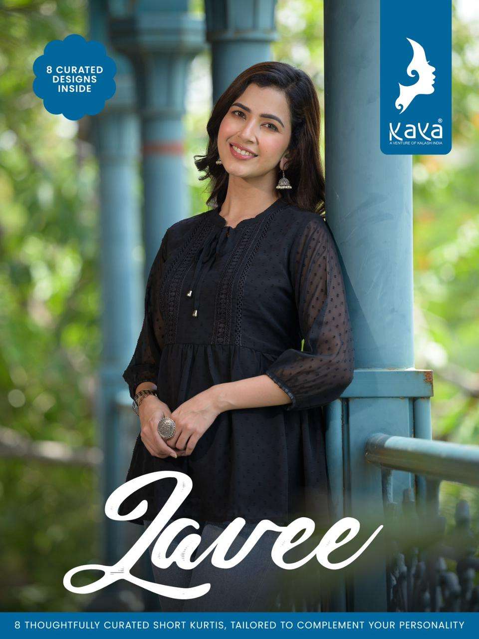 LAAVEE BY KAYA 01 TO 08 SERIES GEORGETTE WORK TOPS