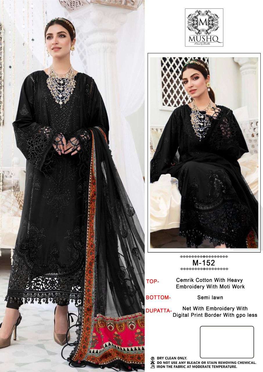 M-152 HIT DESIGN BY SHRADDHA DESIGNER LAWN COTTON WORK PAKISTANI DRESS