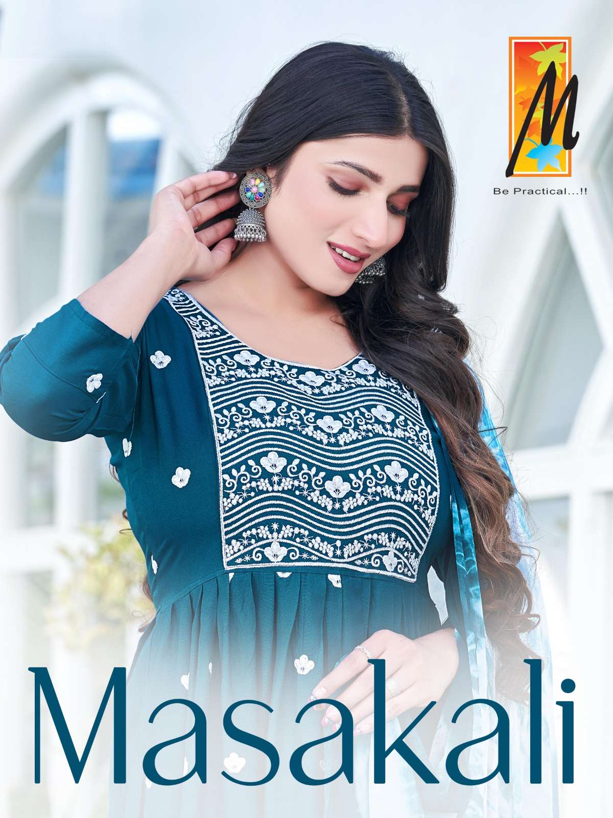 MASAKALI BY MASTER 1001 TO 1008 SERIES RAYON EMBROIDERY NAYRA SUITS