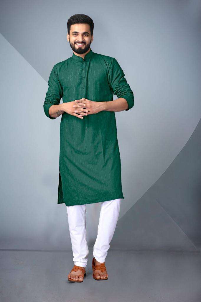 METRO VOL-2 BY AQSAWHOLESALE COTTON LINEN SLUB MENS KURTA PAJAMAS