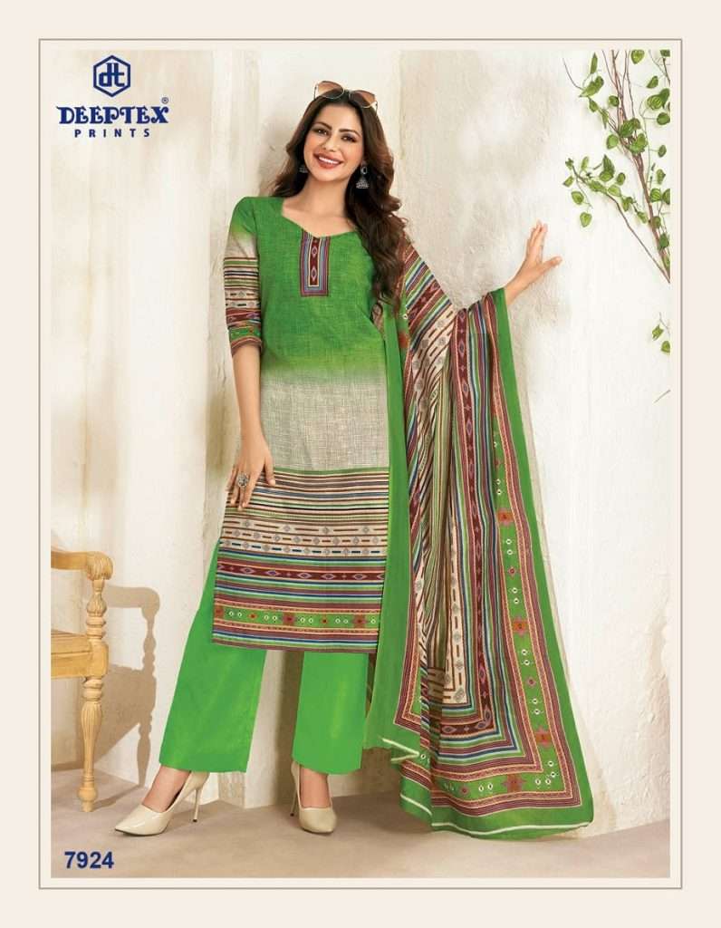 MISS INDIA VOL-79 BY DEEPTEX 7901 TO 7926 SERIES PURE COTTON PRINT DRESSES