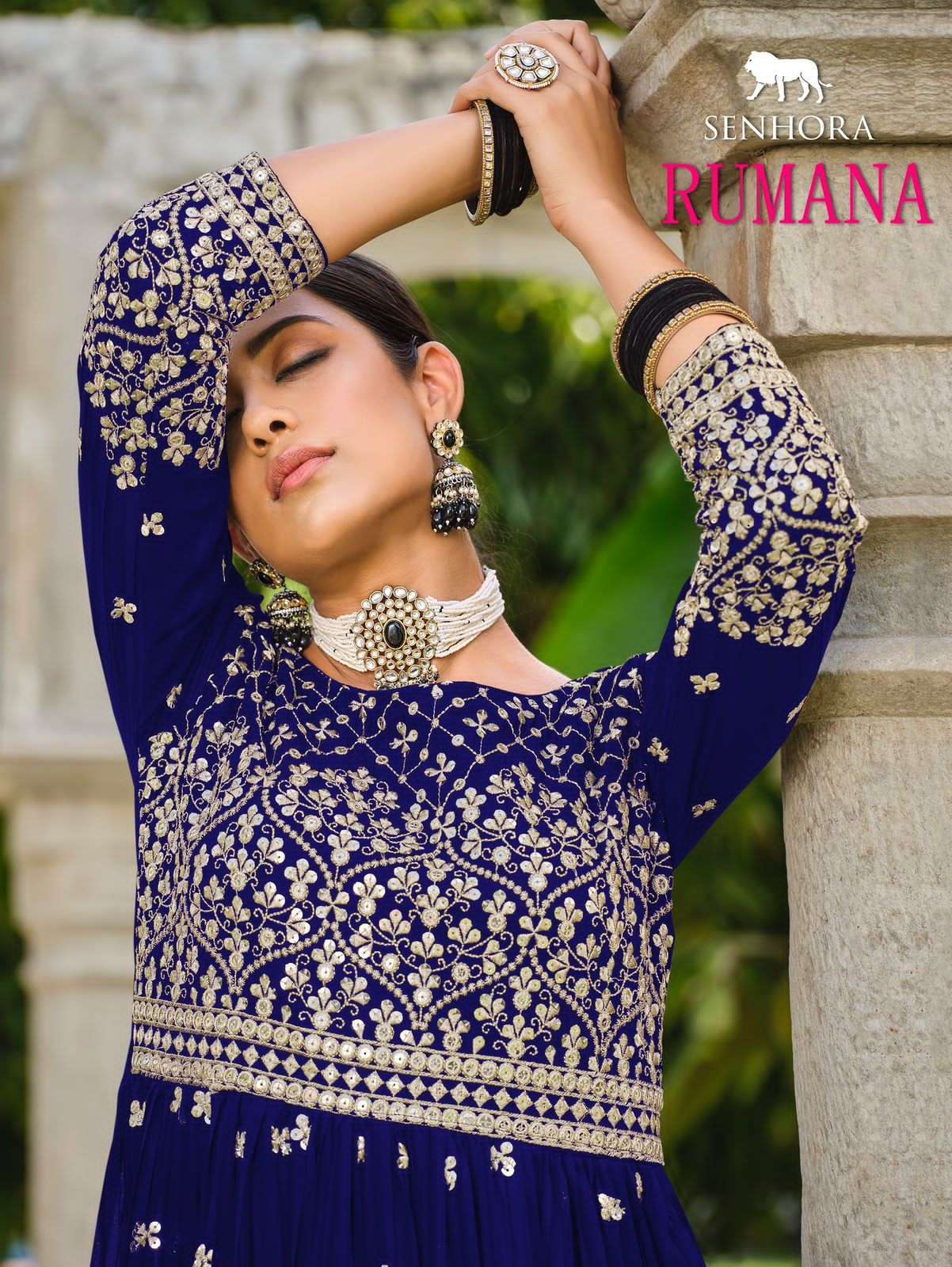 SENHORA SAMARA Pure Butterfly Net salwar suit 2085