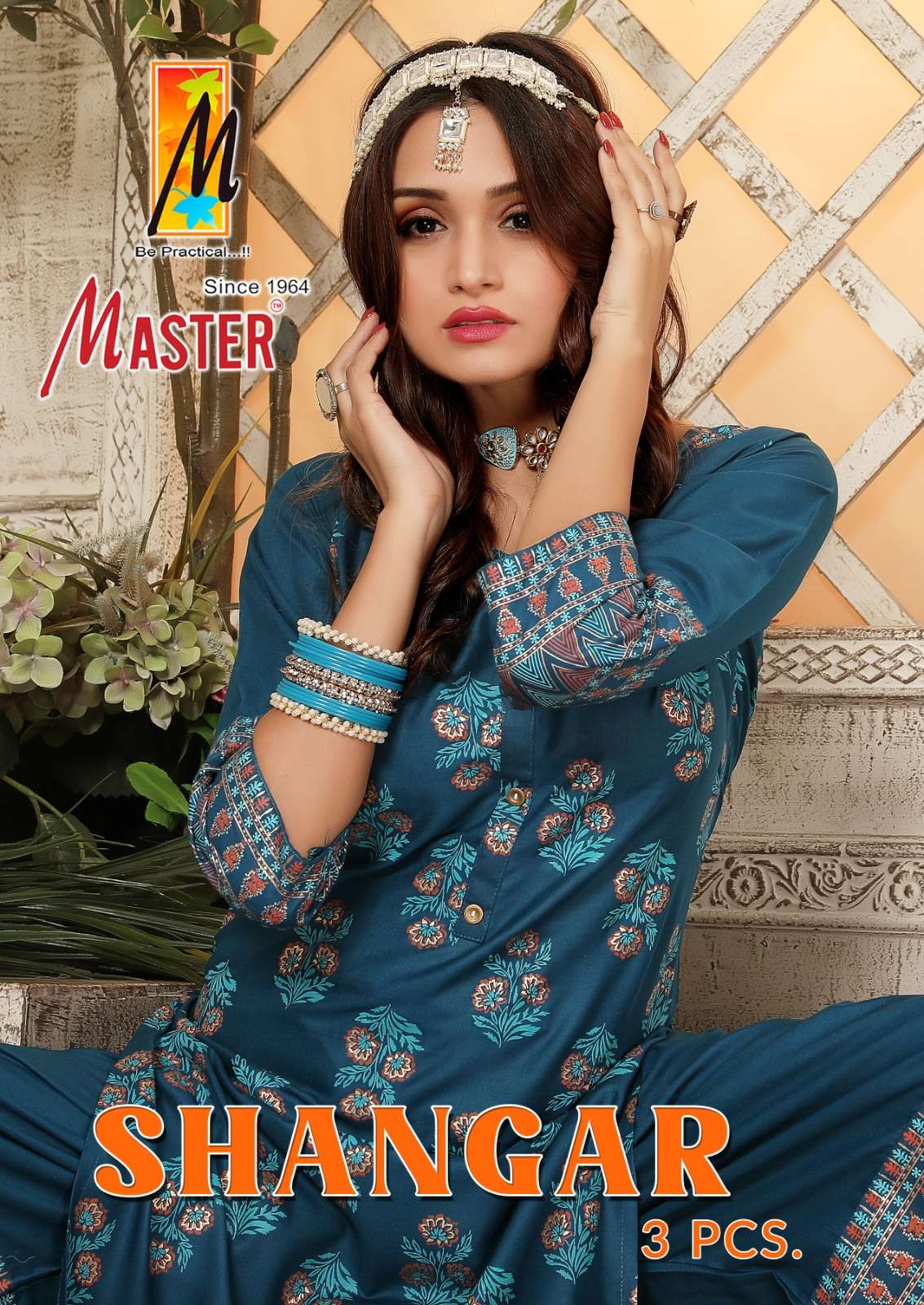 SHANGAR BY MASTER 01 TO 08 SERIES RAYON FOIL PRINT STITCHED DRESSES