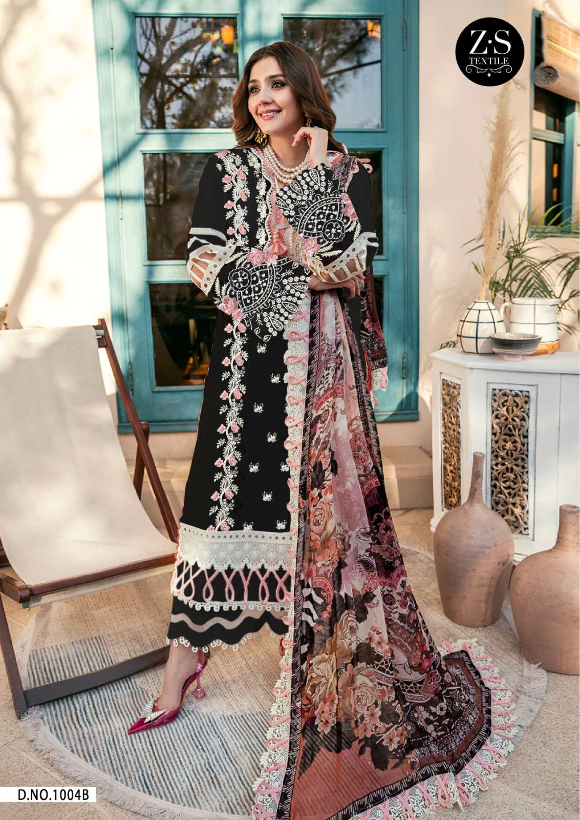 ZS 1004 COLOURS BY AQSAWHOLESALE HEAVY RAYON EMBROIDERY PAKISTANI DRESSES