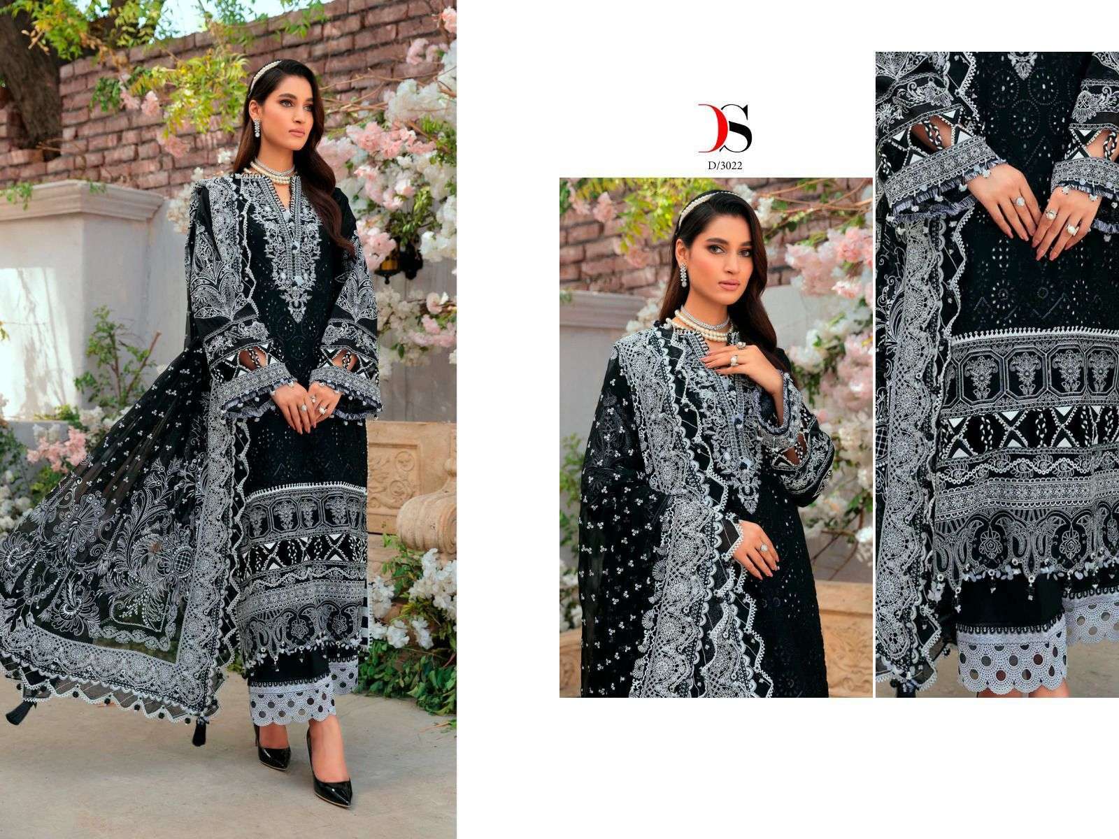 ANAYA 3022 HIT DESIGN BY DEEPSY SUITS COTTON EMBROIDERY PAKISTANI DRESS