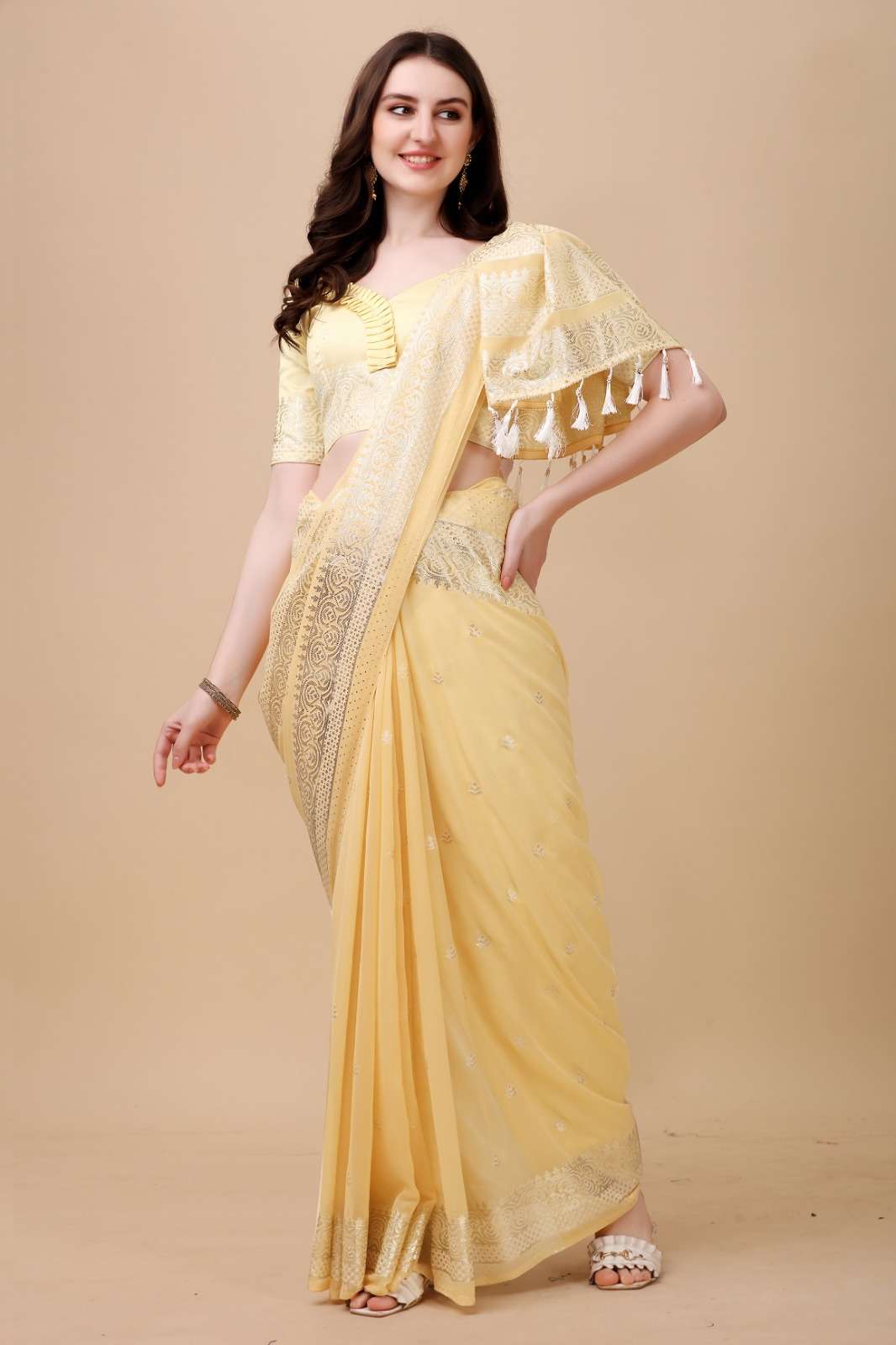 ANUPAMA BY AQSAWHOLESALE DESIGNER FESTIVE WEAR SILK SAREES