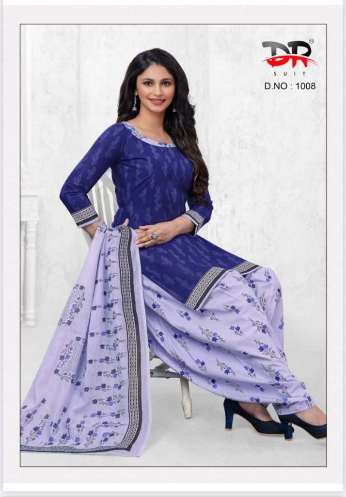 DR AMMI JAAN BY AQSAWHOLESALE 1001 TO 1012 SERIES COTTON PRINT DRESSES