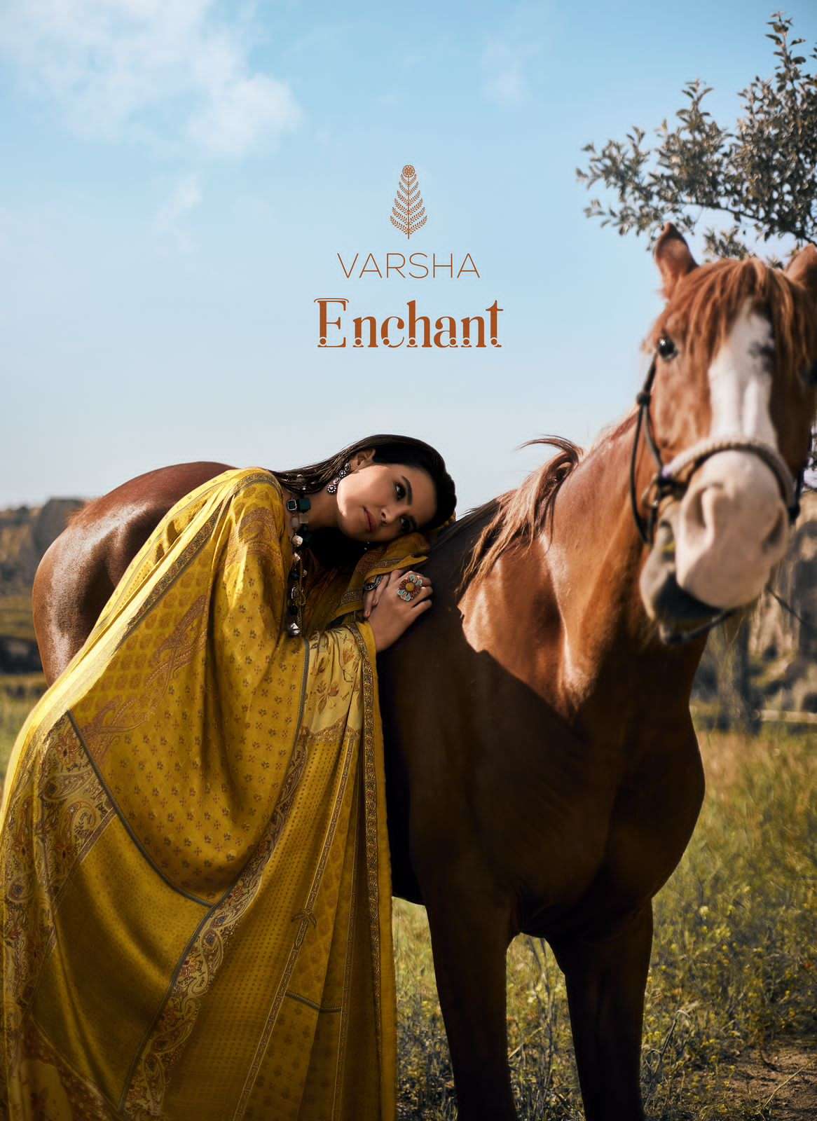 ENCHANT BY VARSHA 01 TO 07 SERIES VISCOSE MUSLIN PRINT WORK PAKISTANI SUITS