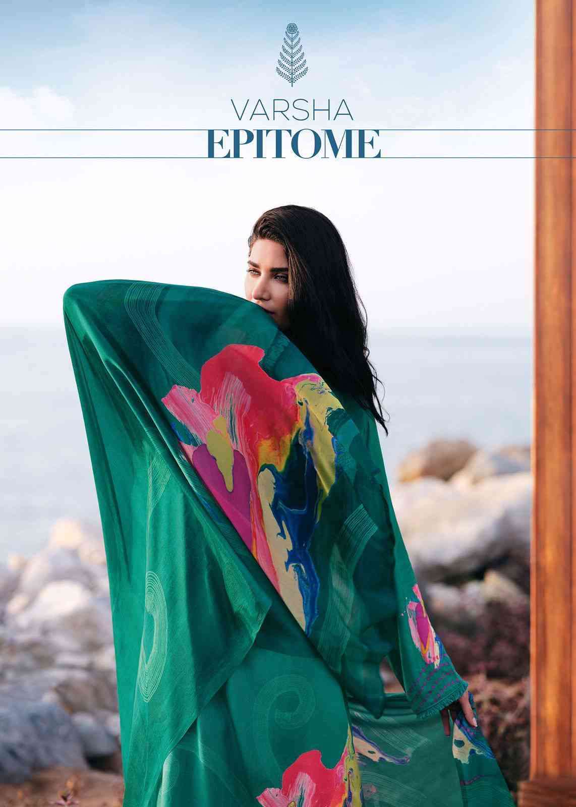 EPITOME BY VARSHA 01 TO 06 SERIES MUSLIN PRINT HAND WORK DRESSES