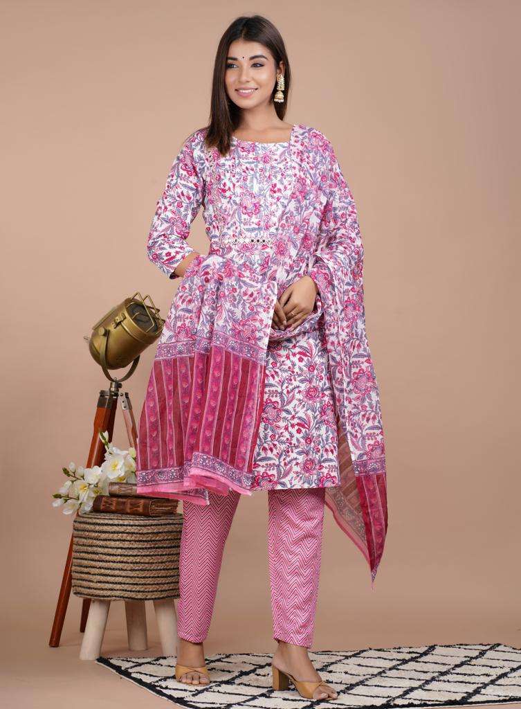 ISHINE VOL-1 BY AQSAWHOLESALE RAYON PRINT WORK READYMADE DRESSES