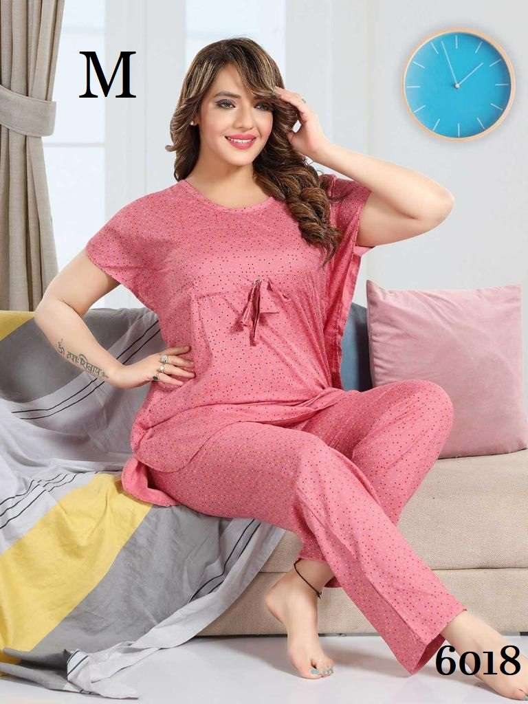 KAFTAN NIGHT SUIT VOL-5 BY AQSAWHOLESALE HEAVY RAYON KAFTAN NIGHT SUITS