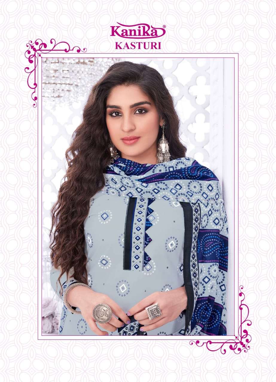 KANIKA KASTURI VOL-2 BY AQSAWHOLESALE 2001 TO 2012 SERIES COTTON STITCHED SUITS